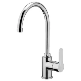 Paffoni Blu S kitchen tap with Curved Swivel...