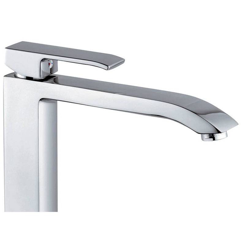 San3 Como mitigeur pour lavabo simple chromé