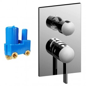 Paffoni Rock 3-Wege Unterputz-Duscharmatur...