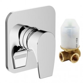 Teorema Bing Unterputz-Einhebelbrausebatterie...