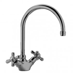 Mitigeur d'évier Paffoni Iris bec orientable...