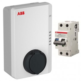 Kit Protect Abb Wallbox 7,4KW 1 prise T2 RFID...