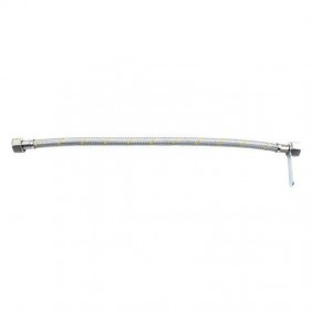 Ferrari steel LPG hose with 2 nuts L 50 cm 030500