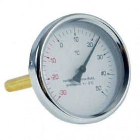 Ferrari bimetallic thermometer dial 80 mm W 50...