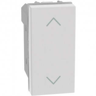 Pulsante Doppio Bticino SN4037F - Bianco, Per Impianti Elettrici