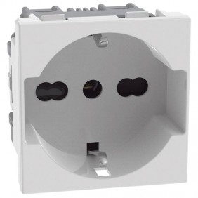 Bticino MATIXGO Schuko-Steckdose P40 2 Module...
