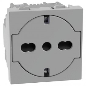 Bticino MATIXGO Schuko-Flachsteckdose P40 2...