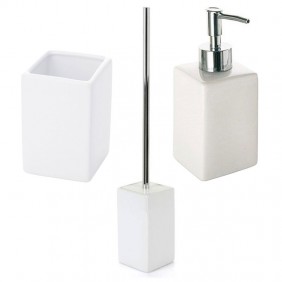 Set arredo bagno Verbena bianco VE33-81-98