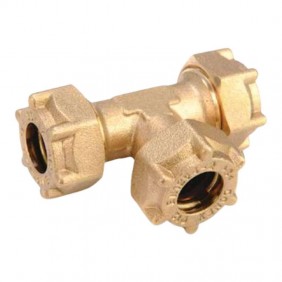 IBP T-Stück für Wasser und Gas I D 14 mm...