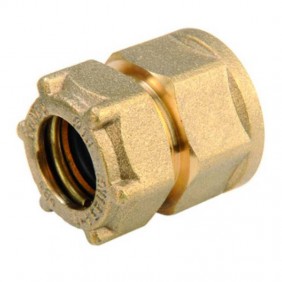 IBP threaded sleeve for water and gas F/F 18 mm...