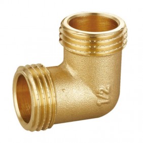 90-degree elbow fitting for IBP M/M 3/4 brass...