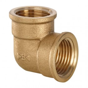 90-degree elbow fitting for IBP F/F 1 1/4 brass...