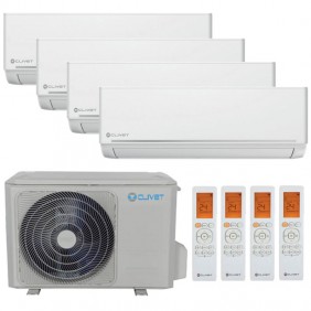 Clivet EZCool Inverter Viersplit Klimaanlage...