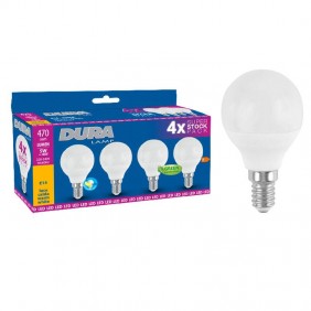 Lampadina Led a sfera Duralamp 5W attacco E14...