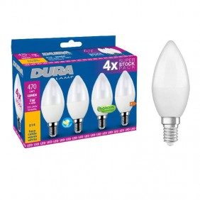 Lampadina Led a oliva Duralamp 5W attacco E14...
