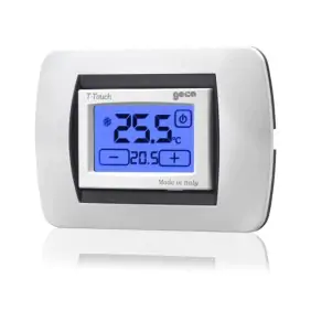 Geca built-in thermostat battery-operated touch...