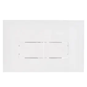 Pucci Eco Linea flush plate white for flushing...