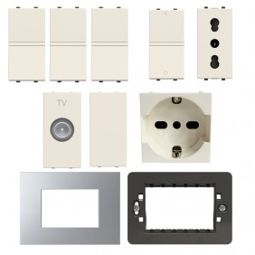 Abb Zenit Kit Starter Home white series with...