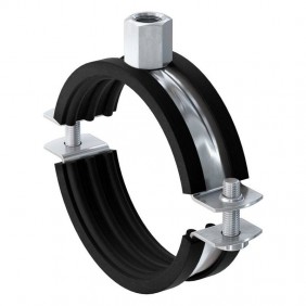 Fischer FRS pipe clamp double screw M8/10 1 1/4...