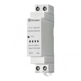 Finder modulares Schaltnetzteil Ausgang 24 V DC...