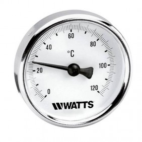 Thermomètre bimétallique Watts pour systèmes de...