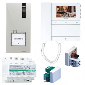 Comelit 2-Draht-Videotürsprechanlage für...