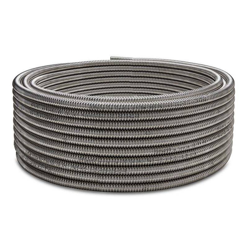 Eurotis EUROWATER corrugated pipe DN12 1/2 steel 4 meters A01-0001-00652