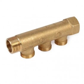 Colector Giacomini modular sin grifos latón 3/4...