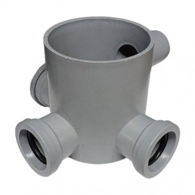 Avaloir bas de sol Bonomini à 4 voies D 40 mm H...