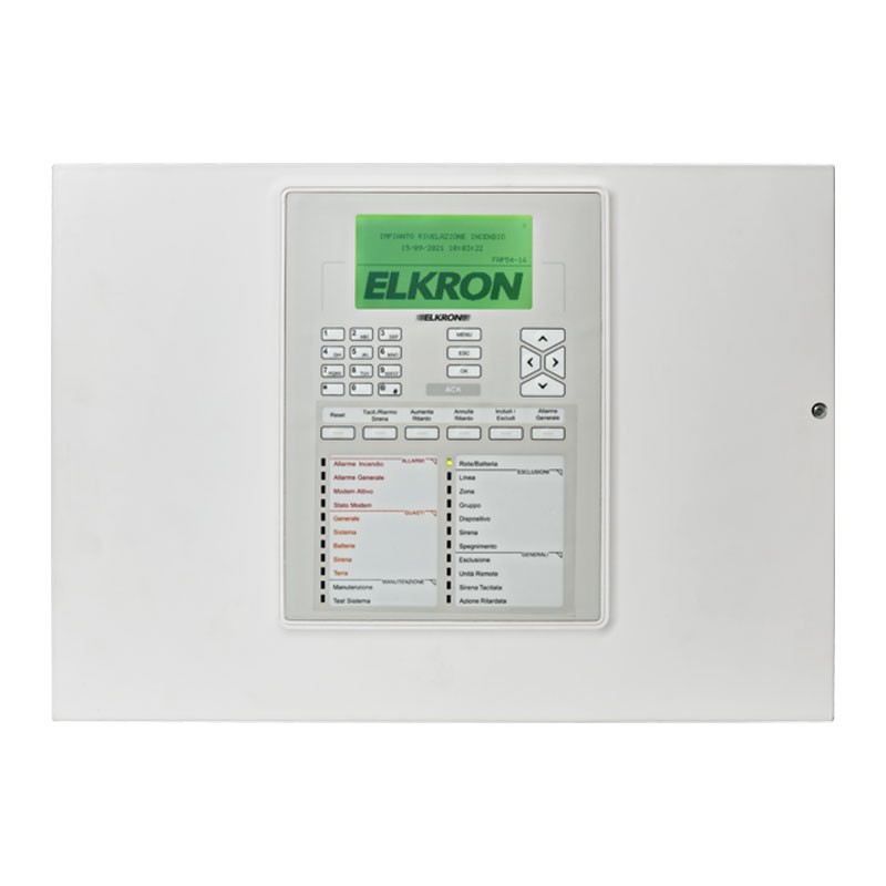 Elkron FAP544 EVO 2/4 Loop Burglar Alarm Control Panel 80SC4A00121