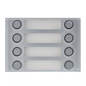 Frontplatte für Urmet Alpha 1168/8 Modul 8...