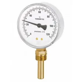 Thermomètre bimétallique Watts pour chauffage...