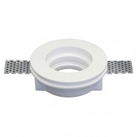 Poliplast Gipsstrahler rund für GU10 Lampen...