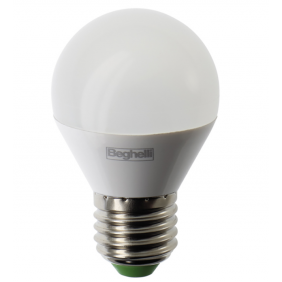 Beghelli opale LED-Kugellampe 3,5W E27 3000K...
