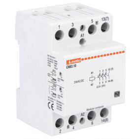 Lovato Modular Contactor 63A AC1 4NO 24VAC/DC 3...