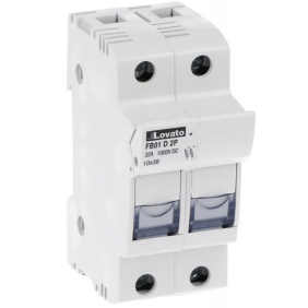 Portafusibles Lovato 32A para fusibles 10x38mm...