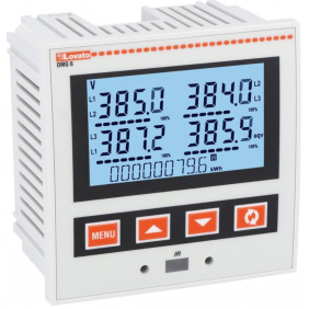 Lovato LCD expandable multimeter 100-440VAC...