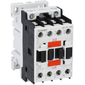 Lovato three-pole contactor 25A 1 contact aux...