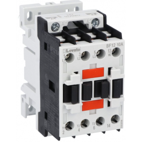 Contactor tripolar Lovato de 12A de bobina en...