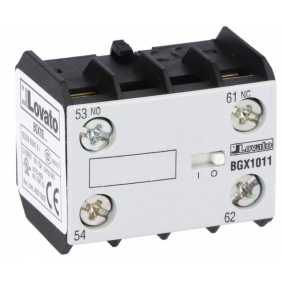 Lovato auxiliary contact for mini contactor...