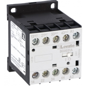 Lovato mini contactor coil ac-24V 3NA AND 1NC...