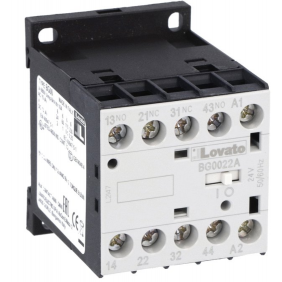 Lovato mini contactor coil ac-24V 2NA AND 2NC...