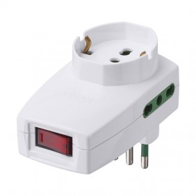 Vimar staggered vertical Adapter S11 + 2P17/11...