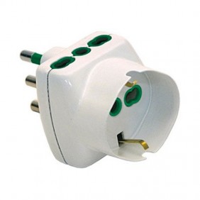 Fanton Adapter mit Stecker und Steckdosen 82240