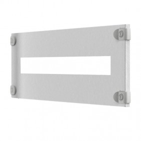 Panel con ventana Gewiss QDX con carril Din 24...