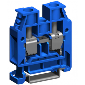 Cabur feed-through clamp 16mmq color Blue CBI16