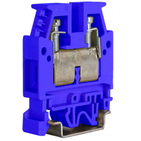 Abrazadera pasante estándar Cabur 10mmq Azul CBX45