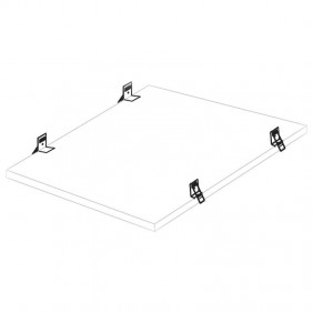 Kit molle Nobile per pannelli ad incasso LPX66...