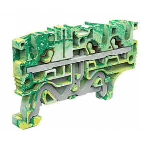 Cabur ground clamp Push-in 2.5mm yellow green...