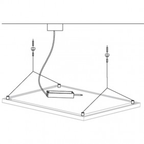 Nobile Aufhängungskit für LPX66 Paneele AX3